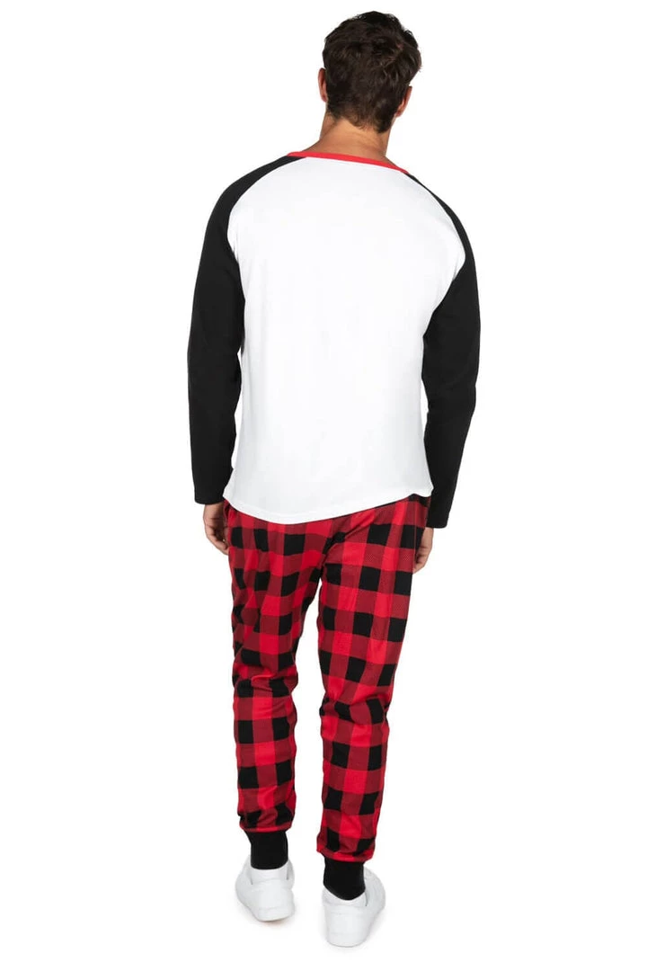 Tipsy Elves Men's Team Santa Pajama Set 2 Tipsy Elves Men's Team Santa Pajama Set
