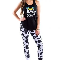 Tipsy Elves Cow Leggings Women