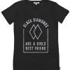 Tipsy Elves Women's Black Diamond Tee