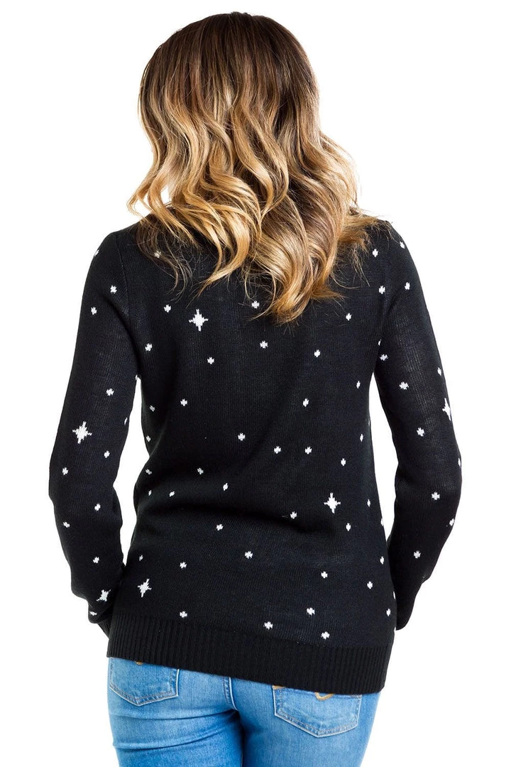 Tipsy Elves Women's Santa Unicorn Ugly Christmas Sweater 2 Tipsy Elves Women's Santa Unicorn Ugly Christmas Sweater