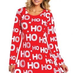 Tipsy Elves Women's Ho Ho Ho Dress
