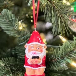 Tipsy Elves Toilet Santa 3D Ornament Holidays & Occasions