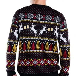 Tipsy Elves Men's Caribrew Ugly Christmas Sweater