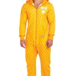 Tipsy Elves Men's Taco Bell Mighty Mild Sauce Jumpsuit 6 Tipsy Elves Men's Taco Bell Mighty Mild Sauce Jumpsuit
