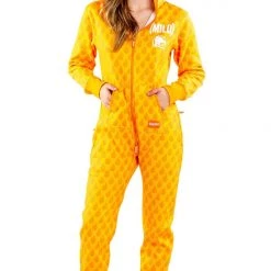 Tipsy Elves Women's Taco Bell Mighty Mild Sauce Jumpsuit