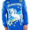 Tipsy Elves Men's Jewnicorn Sweater
