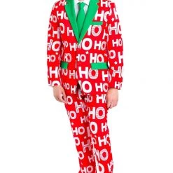 Tipsy Elves Ho Ho Holla Blazer With Tie Men