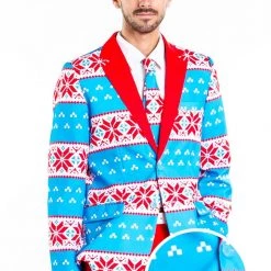 Tipsy Elves Blizzard Baller Blazer With Tie