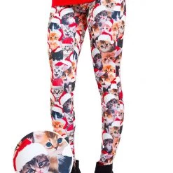 Tipsy Elves Sales 13 Tipsy Elves Meowy Christmas Leggings Women