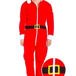 Tipsy Elves Men's Santa Jumpsuit