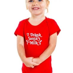 Tipsy Elves Baby I Drank Santa's Milk Bodysuit