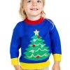 Tipsy Elves Baby / Toddler Tacky Christmas Tree Ugly Christmas Sweater Kids & Baby