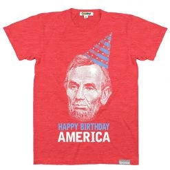 Tipsy Elves Patriotic Men's Happy Birthday America Tee