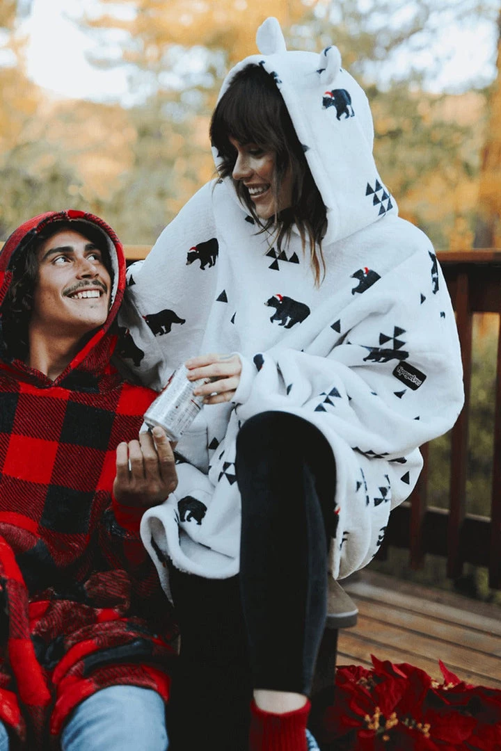 Tipsy Elves Beary Christmas Blanket Hoodie Holidays & Occasions 2 Tipsy Elves Beary Christmas Blanket Hoodie Holidays & Occasions