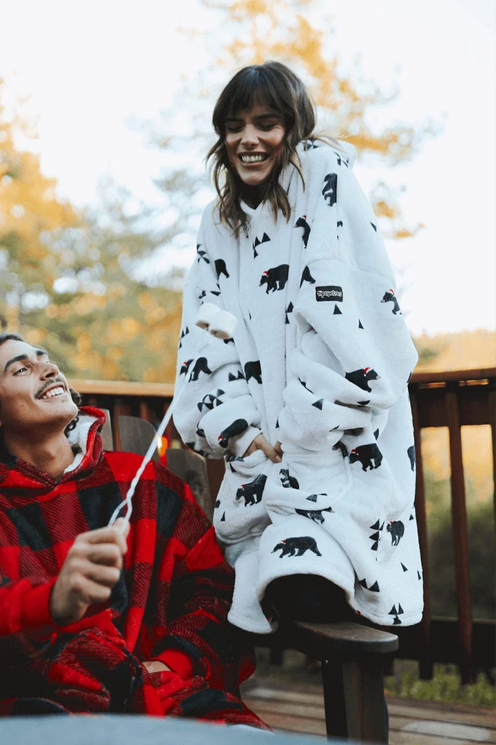 Tipsy Elves Beary Christmas Blanket Hoodie Holidays & Occasions 3 Tipsy Elves Beary Christmas Blanket Hoodie Holidays & Occasions