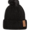 Tipsy Elves Holidays & Occasions Black Beanie With Pom