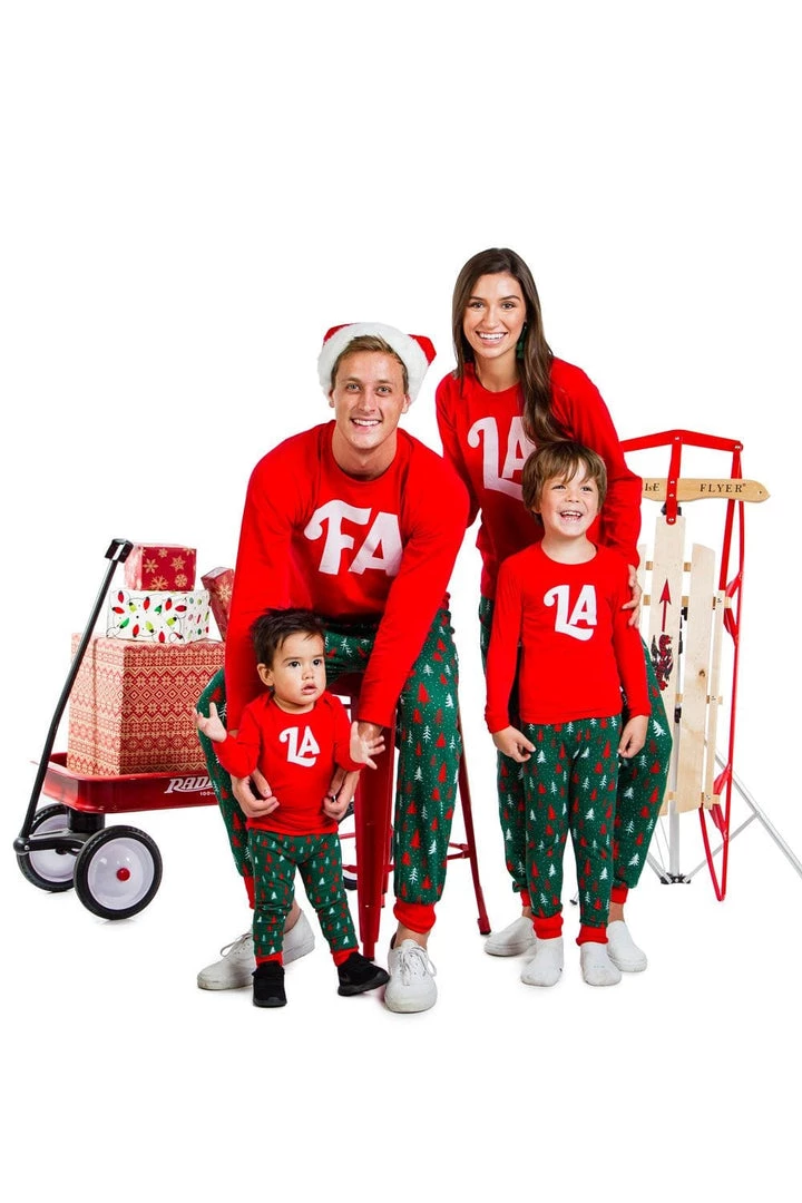 Tipsy Elves Women's Fa La La Pajama Set (Fa) 3 Tipsy Elves Women's Fa La La Pajama Set (Fa)