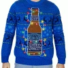 Tipsy Elves Men's Bud Light Beer Light Up Sweater