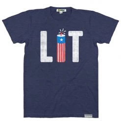 Tipsy Elves Patriotic Men's Lit Tee