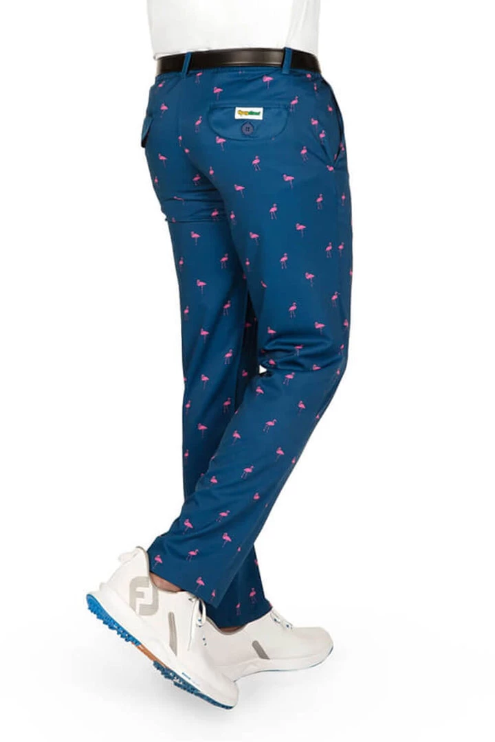 Tipsy Elves Men's Fairway Flamingo Golf Pants 3 Tipsy Elves Men's Fairway Flamingo Golf Pants