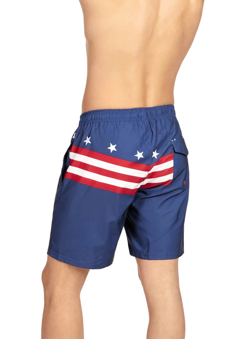 Tipsy Elves Old Glory Stretch Swim Trunks 6 Tipsy Elves Old Glory Stretch Swim Trunks