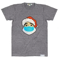 Tipsy Elves Men's Santa Mask Tee