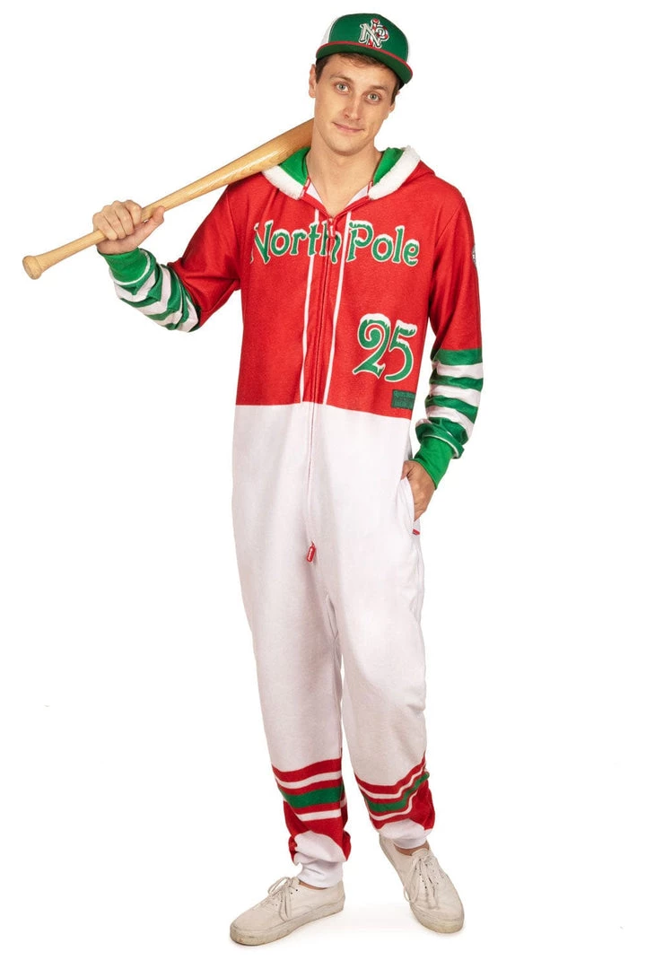 Tipsy Elves Holidays & Occasions Unisex Ball Club Santa Jumpsuit 1 Tipsy Elves Holidays & Occasions Unisex Ball Club Santa Jumpsuit