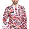 Tipsy Elves Meowy Christmas Blazer W/ Tie