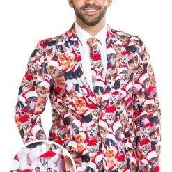 Tipsy Elves Sales 28 Tipsy Elves Meowy Christmas Blazer W/ Tie