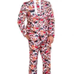 Tipsy Elves Meowy Christmas Blazer W/ Tie 8 Tipsy Elves Meowy Christmas Blazer W/ Tie