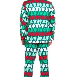 Tipsy Elves Men Pine Playboy Blazer W/ Tie