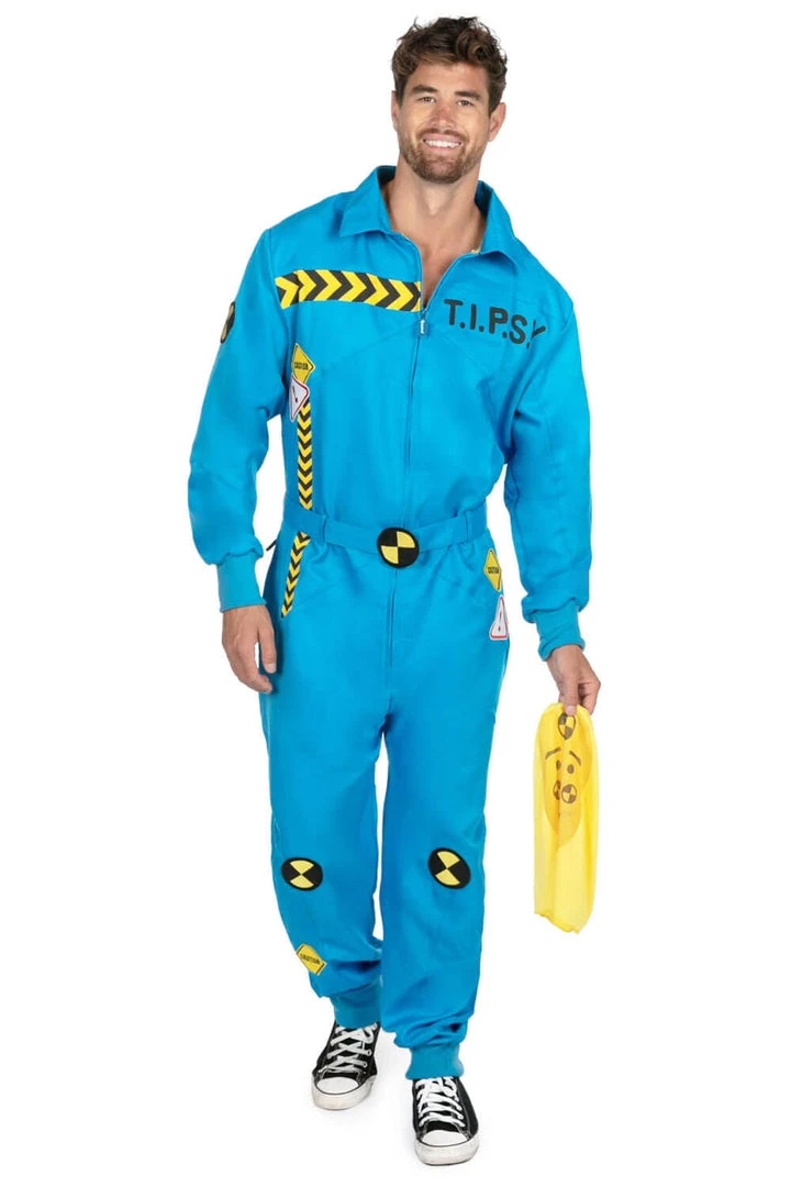 Tipsy Elves Men's Crash Test Dummy Costume 3 Tipsy Elves Men's Crash Test Dummy Costume