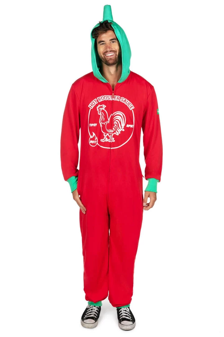 Tipsy Elves Men's Hot Sauce Costume 1 Tipsy Elves Men's Hot Sauce Costume