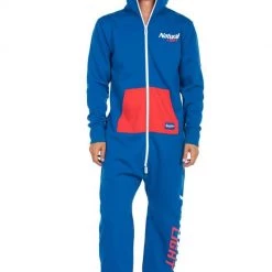 Tipsy Elves Men's Natural Light Racer Jumpsuit