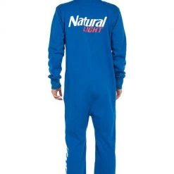 Tipsy Elves Men's Natural Light Racer Jumpsuit