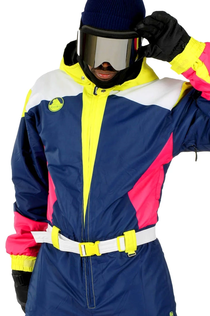 Tipsy Elves Men's Neon Knockout Snow Suit 2 Tipsy Elves Men's Neon Knockout Snow Suit