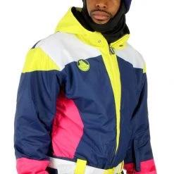 Tipsy Elves Men's Neon Knockout Snow Suit 5 Tipsy Elves Men's Neon Knockout Snow Suit