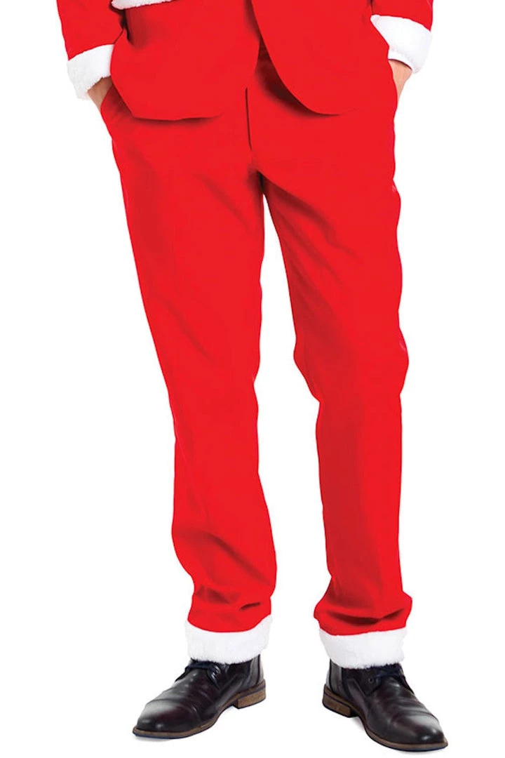Tipsy Elves Men Furry Santa Suit Pants 1 Tipsy Elves Men Furry Santa Suit Pants