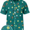 Tipsy Elves Spring Men's Rise And Shine Hawaiian Shirt