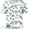 Tipsy Elves Spring Men's Single & Ready To Flamingle Hawaiian Shirt