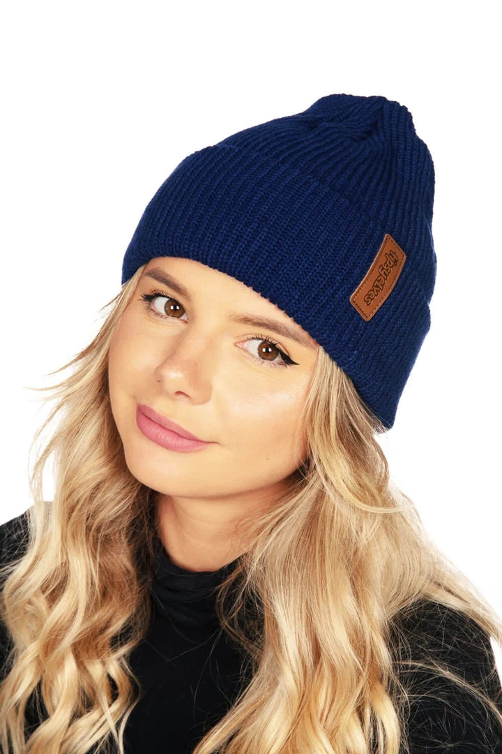 Tipsy Elves Navy Blue Beanie Holidays & Occasions 2 Tipsy Elves Navy Blue Beanie Holidays & Occasions