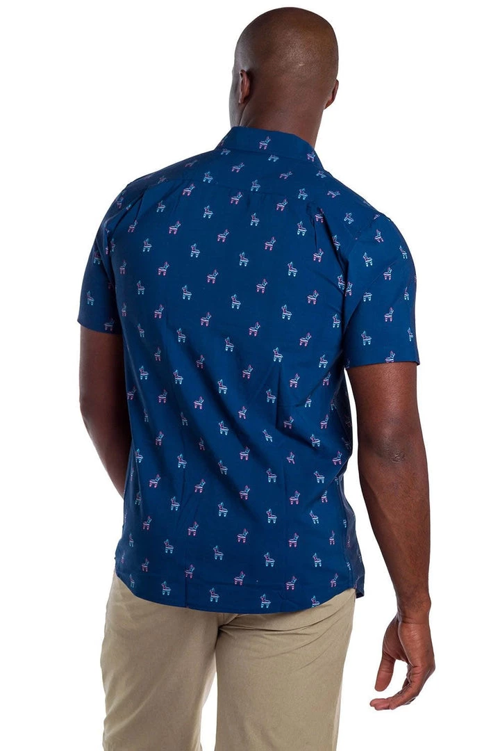 Tipsy Elves Men's Neon Pinata Hawaiian Shirt 3 Tipsy Elves Men's Neon Pinata Hawaiian Shirt