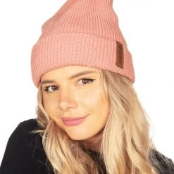Tipsy Elves Holidays & Occasions Powder Pink Beanie