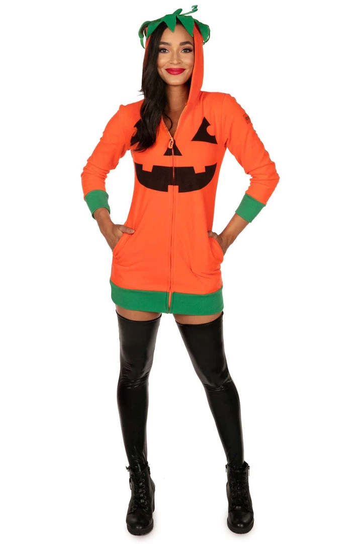 Tipsy Elves Women Pumpkin Costume Dress 1 Tipsy Elves Women Pumpkin Costume Dress