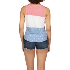 Tipsy Elves Women's Faded Flag Tank Top