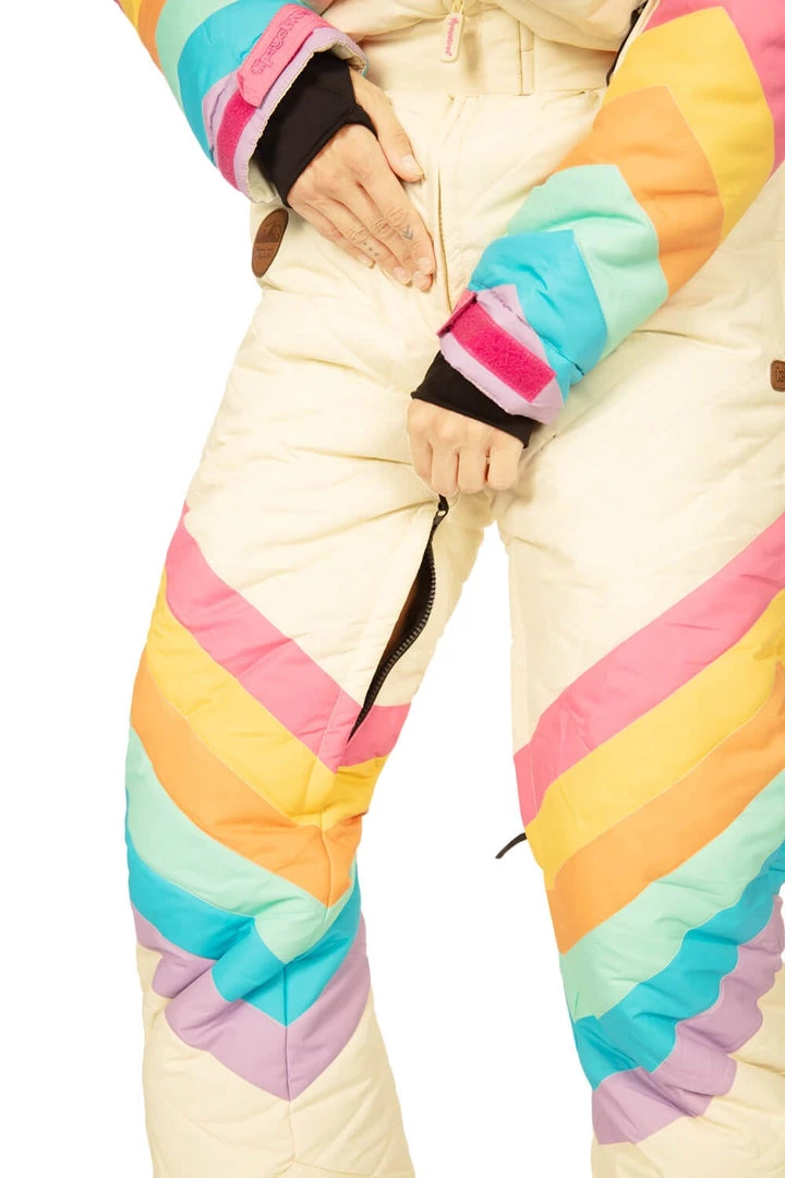 Tipsy Elves Women's Retro Rainbow Snow Suit 6 Tipsy Elves Women's Retro Rainbow Snow Suit