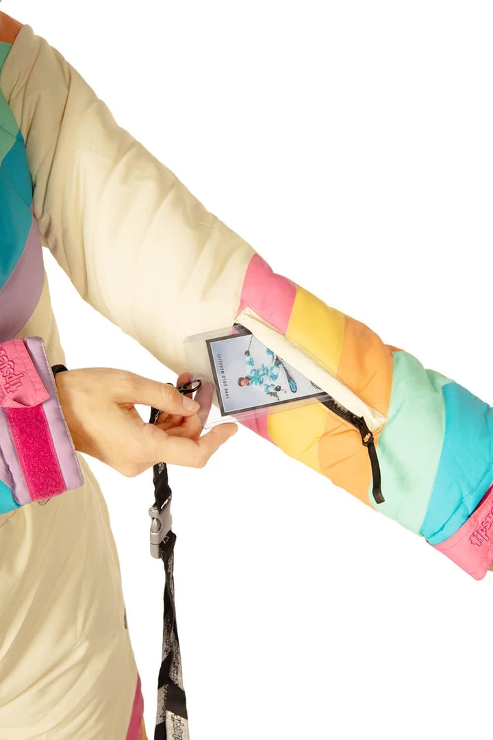 Tipsy Elves Women's Retro Rainbow Snow Suit 10 Tipsy Elves Women's Retro Rainbow Snow Suit