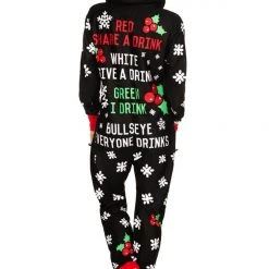 Tipsy Elves Women's Drinking Game Jumpsuit