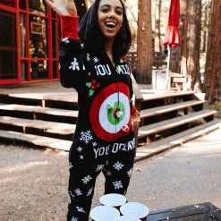Tipsy Elves Women's Drinking Game Jumpsuit