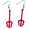 Tipsy Elves Devil Pitchfork Earrings Women